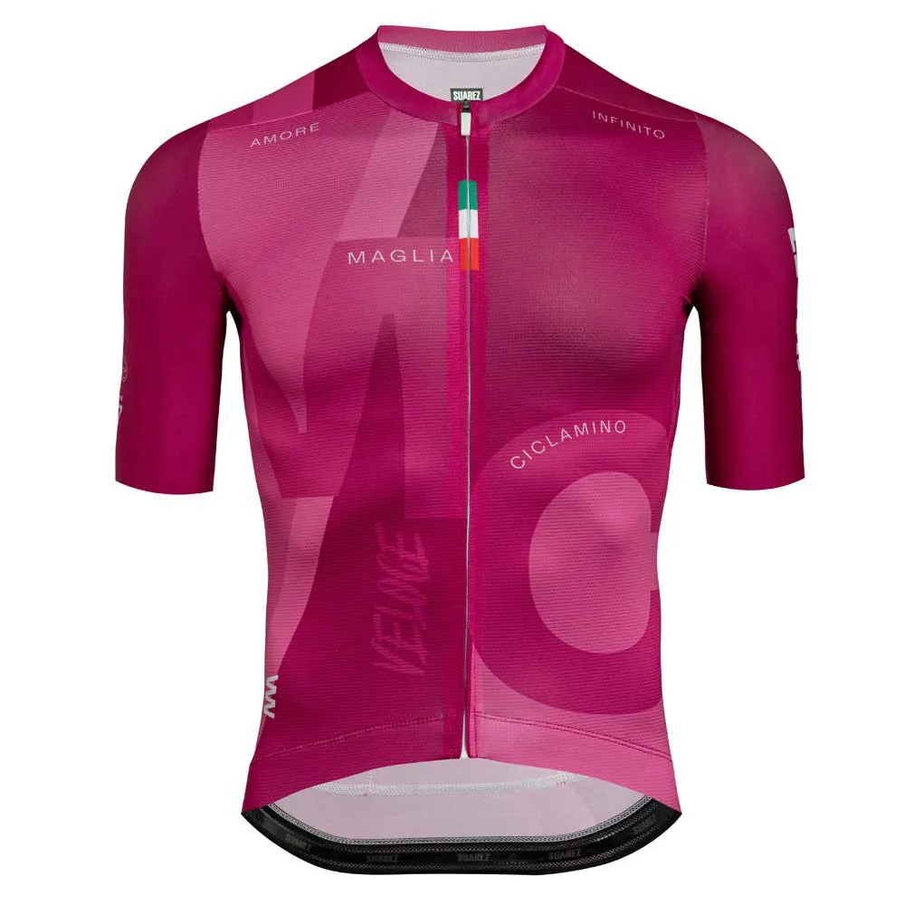 Suarez Giro D´italia 2024 Kort Ermet Trøye Suarez Giro D´italia 2024 Kort Ermet Trøye