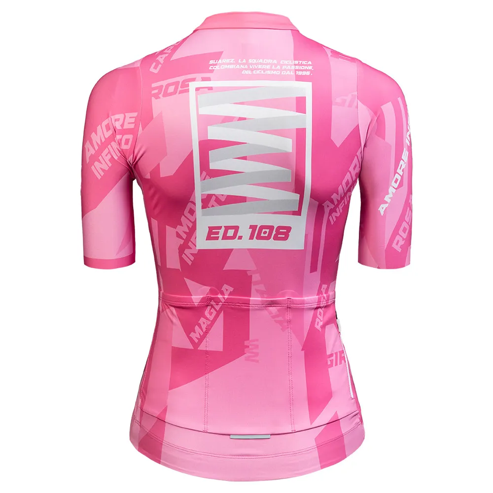 Suarez Giro D´italia 2025 Kort Ermet Trøye Suarez Giro D´italia 2025 Kort Ermet Trøye