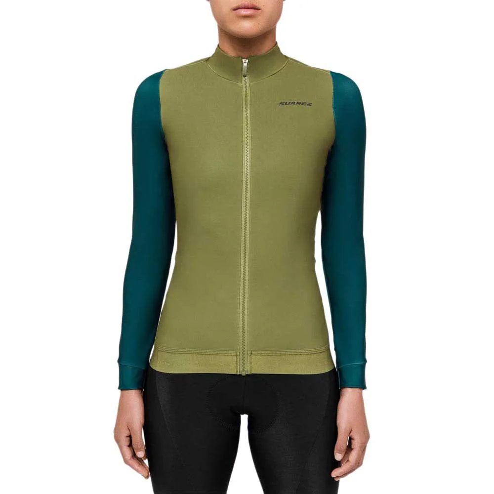 Suarez Performance Ascender 2.1 Langermet Trøye, Olive, M