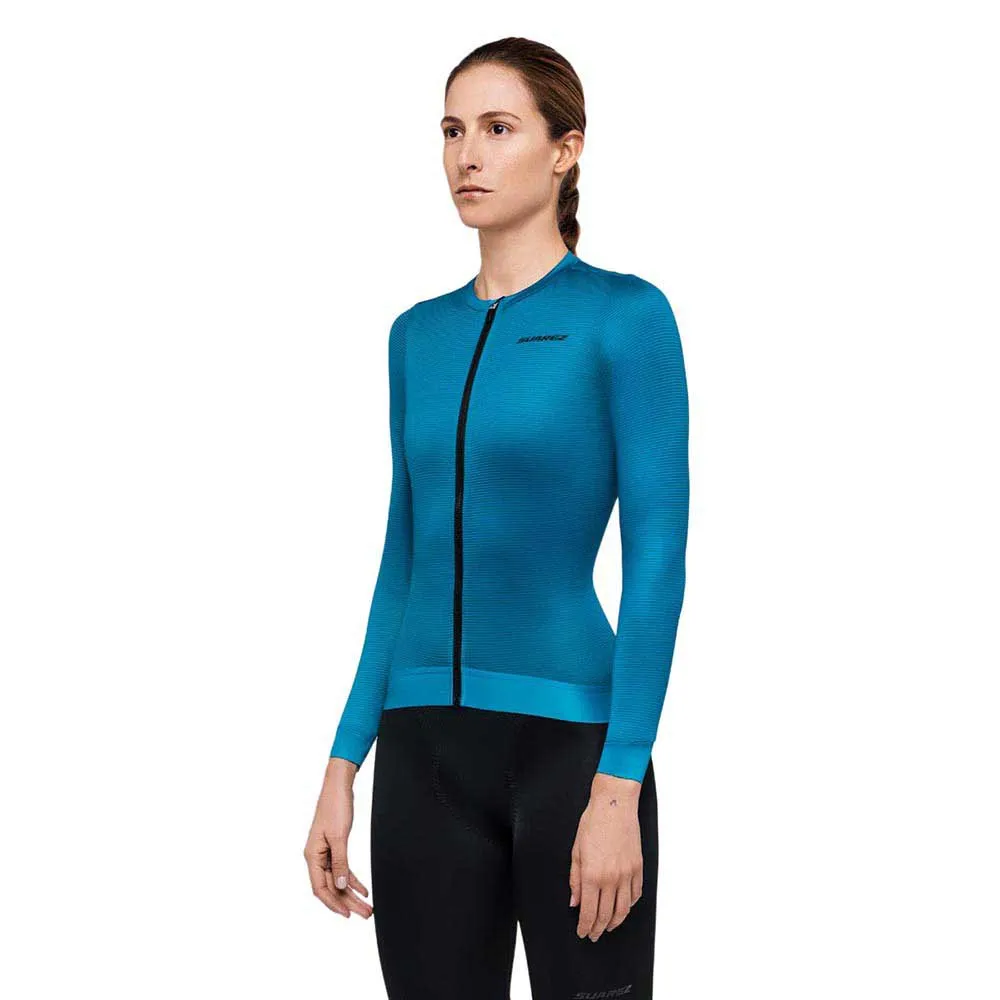 Suarez Performance Rapid Langermet Trøye, Steel blue, M