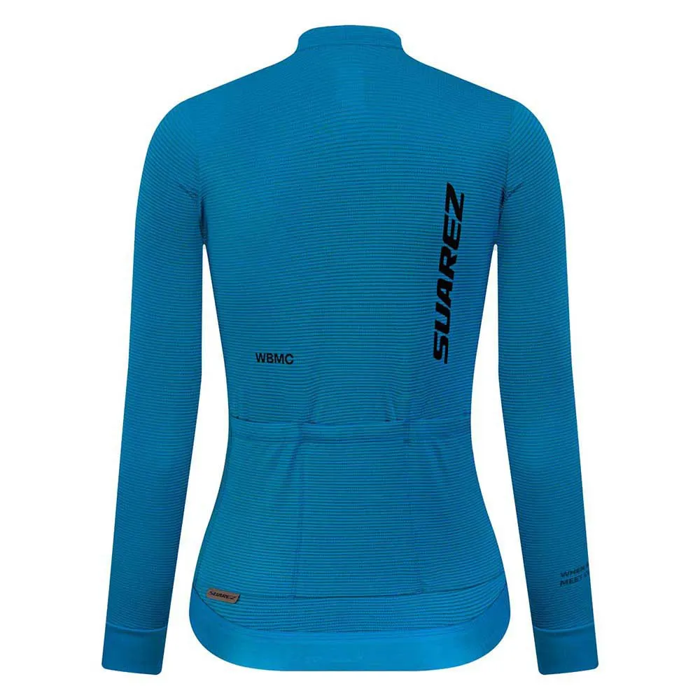 Suarez Performance Rapid Langermet Trøye, Steel blue, M
