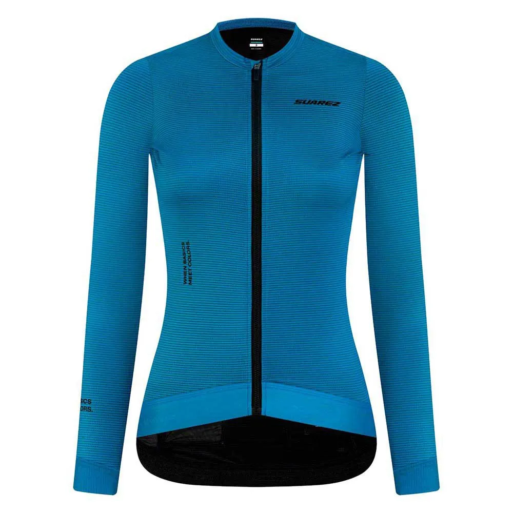 Suarez Performance Rapid Langermet Trøye, Steel blue, M