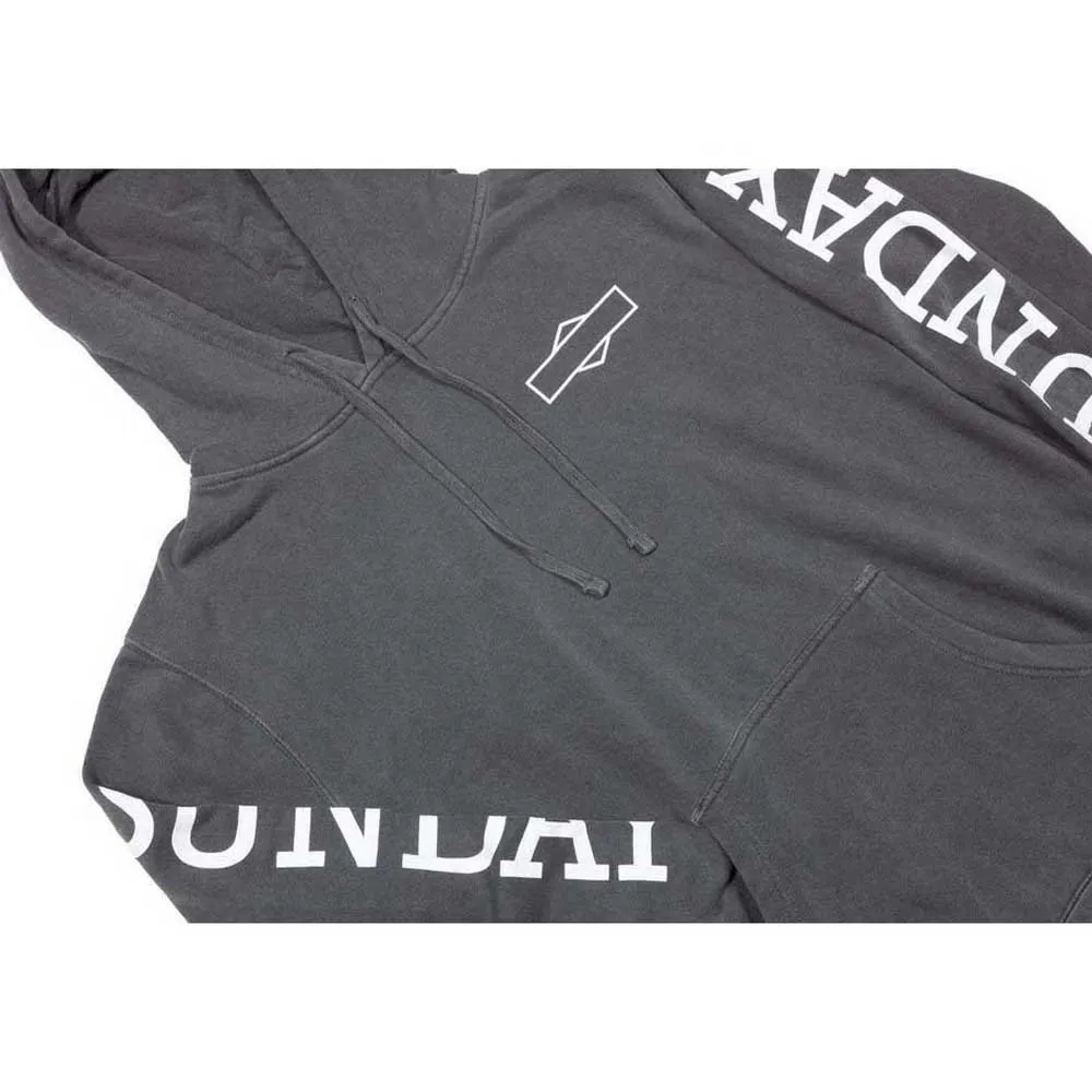 Sunday Box Pigment Hetteskjorte, Black, L