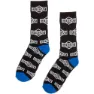 Sunday Cornstone All-over Crew Sokker, Black / white