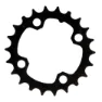 SunRace 4b 104 Bcd Kjettingring, Black, 32t