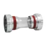 SunRace Bbm97 Kranklagerkoppadapter, Metallic, 68/73mm