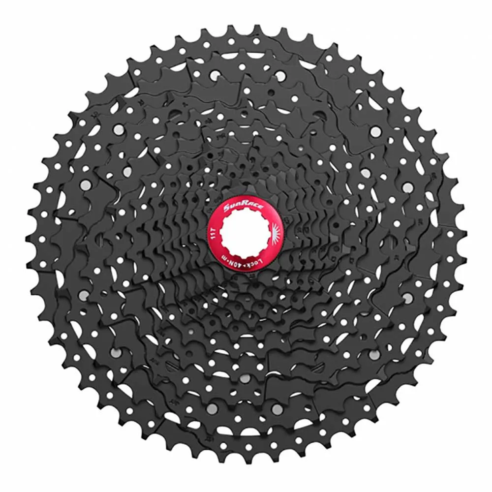 SunRace Csmz800 Kassett, Black, 12s, 11-51t
