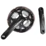 SunRace Fcm300 Kranksett, Black, 170mm, 48/38-28t