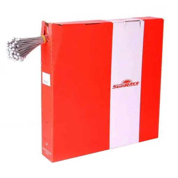 SunRace Icbsg Bremsekabel 100 Enheter, Red / white, 1.5 x 2050mm SunRace Icbsg Bremsekabel 100 Enheter, Red / white, 1.5 x 2050mm