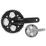 SunRace M500 Kranksett, Black, 170mm, 42/34-24t