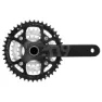 SunRace M9 Kranksett, Black, 175mm, 44-32-22t