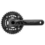 SunRace Ms66 Kranksett, Black / grey, 175mm, 36-22t