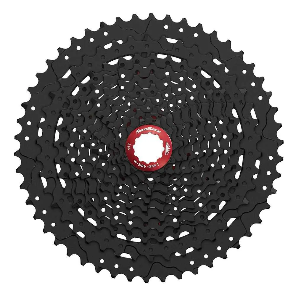 SunRace MX80 kassett 11 speed 11-51T sølv