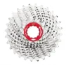 Silver / red