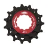 SunRace Spcs12 Tannhjul Refurbished, Black / red, 10-12-14t