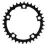 SunRace Z34 7075 Racing Kjettingring, Black, 34t