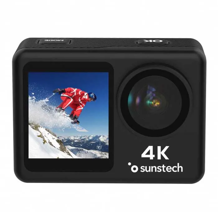 Sunstech Wifi 4k Actionkamera, Black, One Size