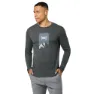 Dark shadow melange / flint stone / feather grey