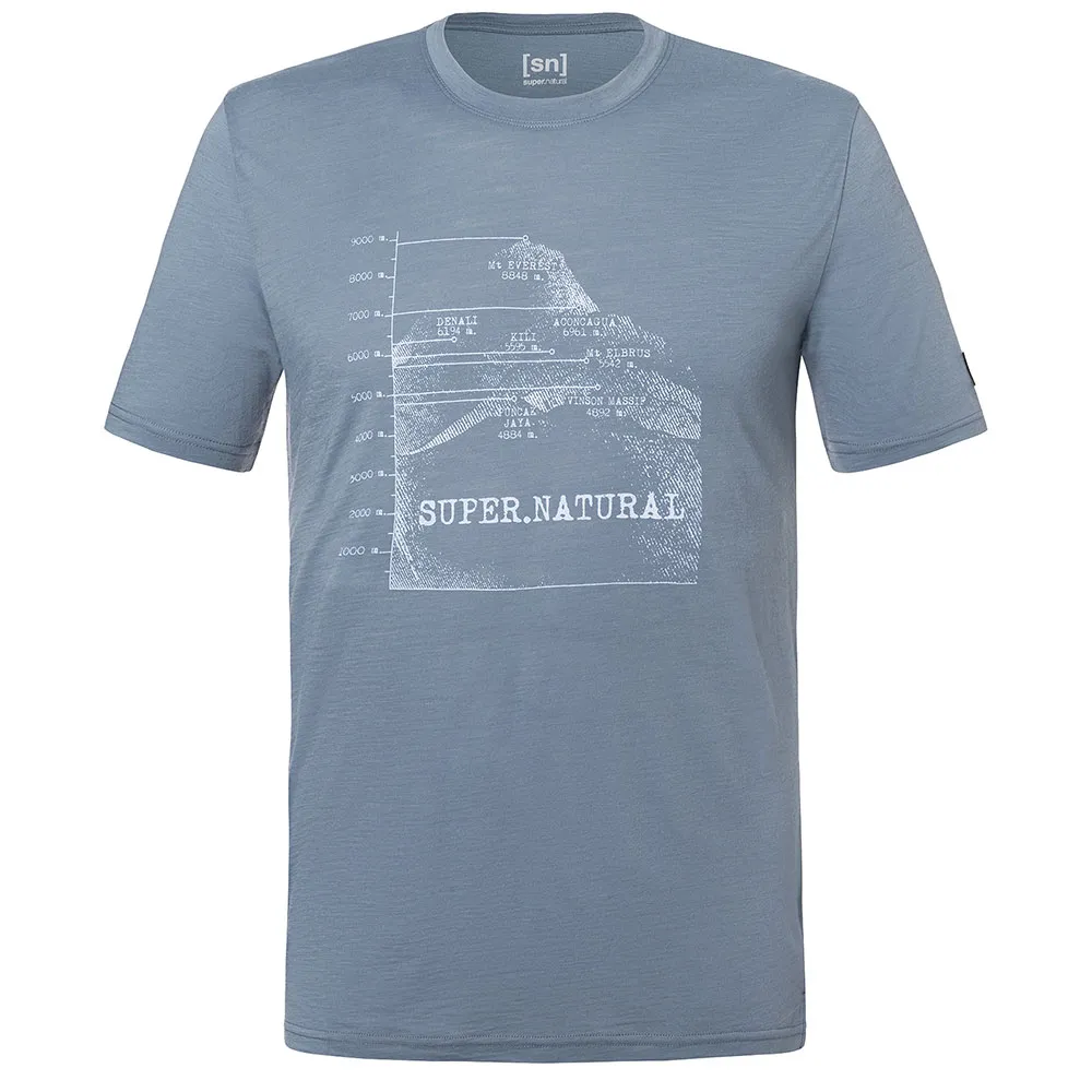 super.natural 7 Peaks Kortarmet T-skjorte