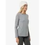 Cashmere grey melange / dark shadow glitter
