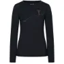 super.natural Bergglück Langarmet T-skjorte, Jet black / copper