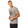 super.natural Better A Fish Than Me Kortarmet T-skjorte, Vintage khaki melange / various