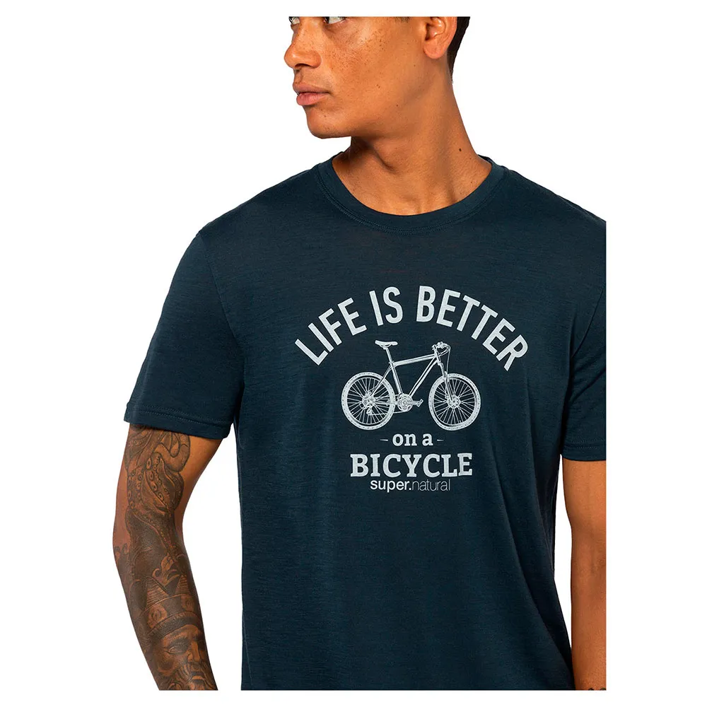 super.natural Better Bike Kortarmet T-skjorte