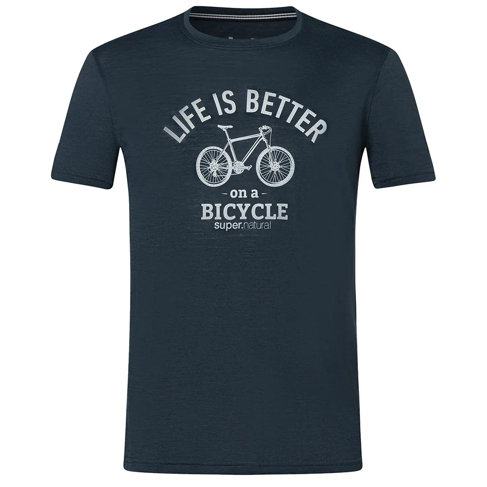 super.natural Better Bike Kortarmet T-skjorte