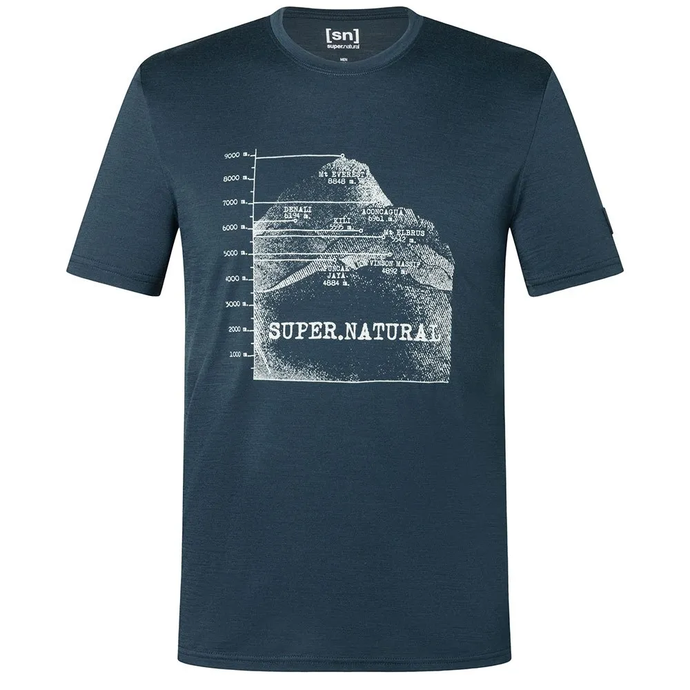 super.natural Bio J 7 Peaks Kortarmet T-skjorte