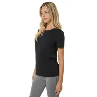 super.natural Casual Rib Bio Kortarmet T-skjorte