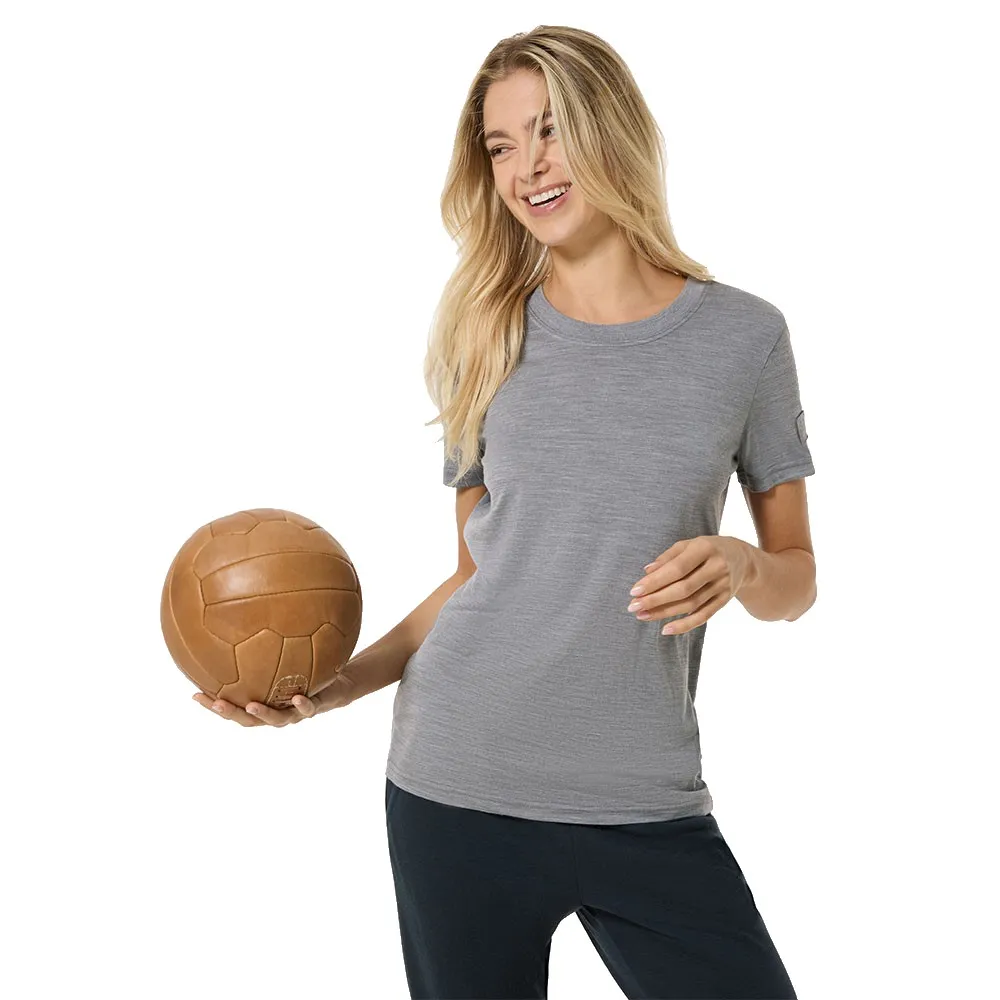 super.natural Casual Rib Bio Kortarmet T-skjorte