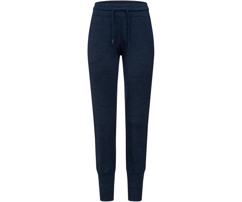 super.natural Essential Cuffed Pants Women, Blue iris melange super.natural Essential Cuffed Pants Women, Blue iris melange
