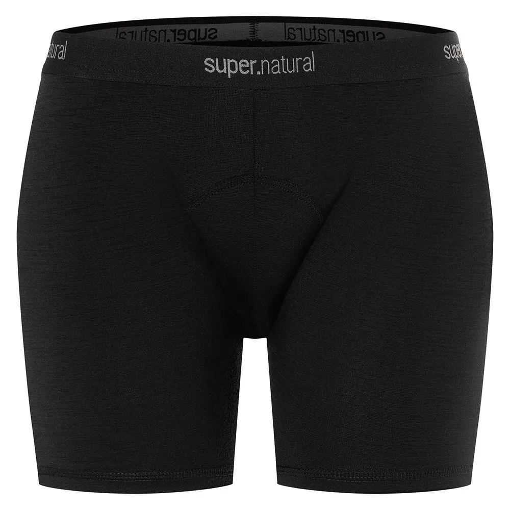 super.natural Grava Padded Shorts, Jet black