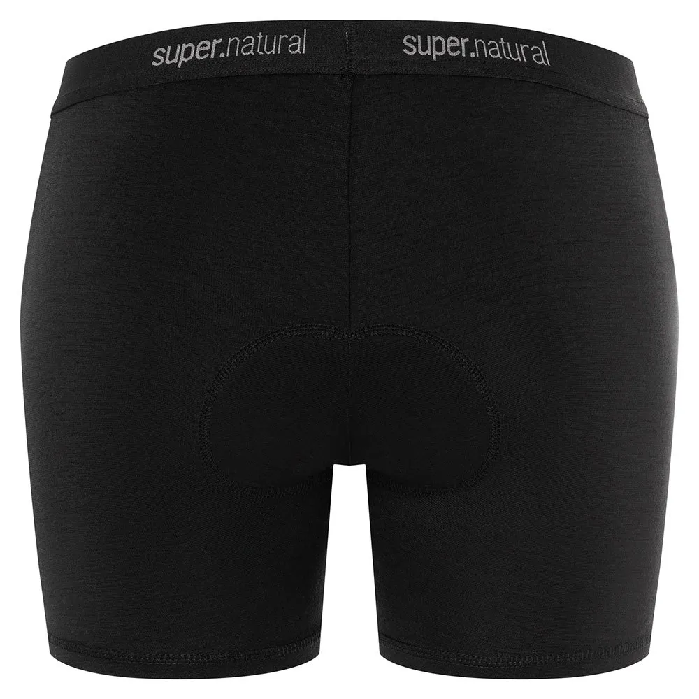 super.natural Grava Padded Shorts, Jet black