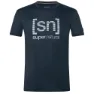 super.natural Grid Logo Kortarmet T-skjorte