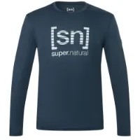 super.natural Grid Logo Langarmet T-skjorte super.natural Grid Logo Langarmet T-skjorte