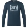 super.natural Grid Logo Langarmet T-skjorte