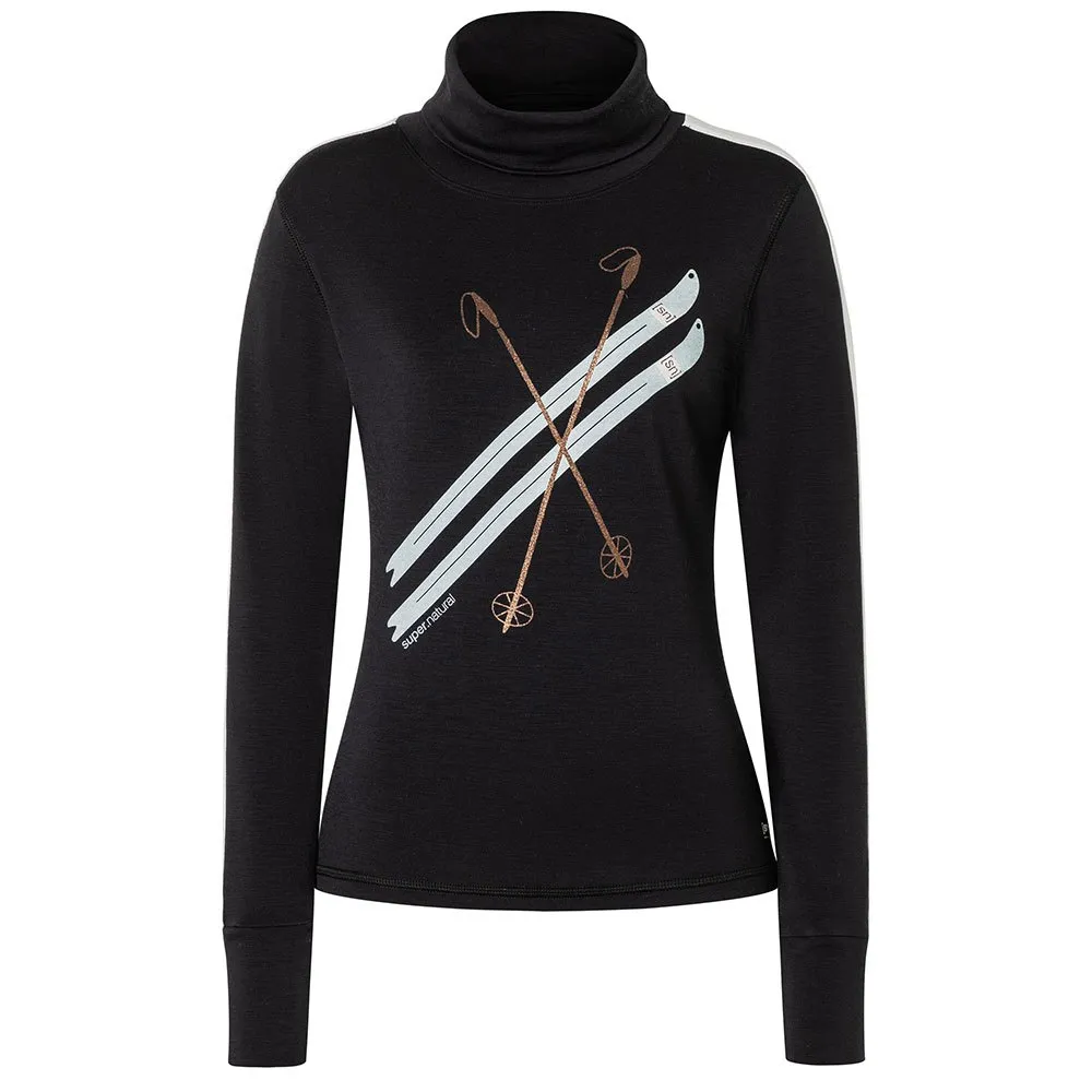 super.natural Kryssede Ski Genser