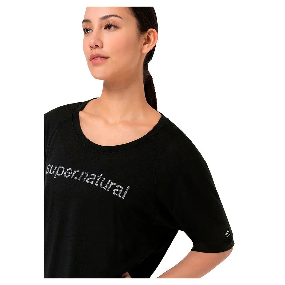super.natural Liquid Flow Kortarmet T-skjorte