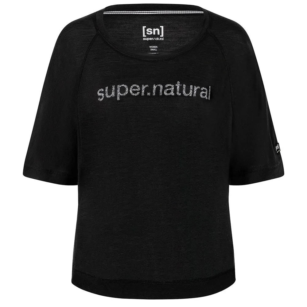 super.natural Liquid Flow Kortarmet T-skjorte