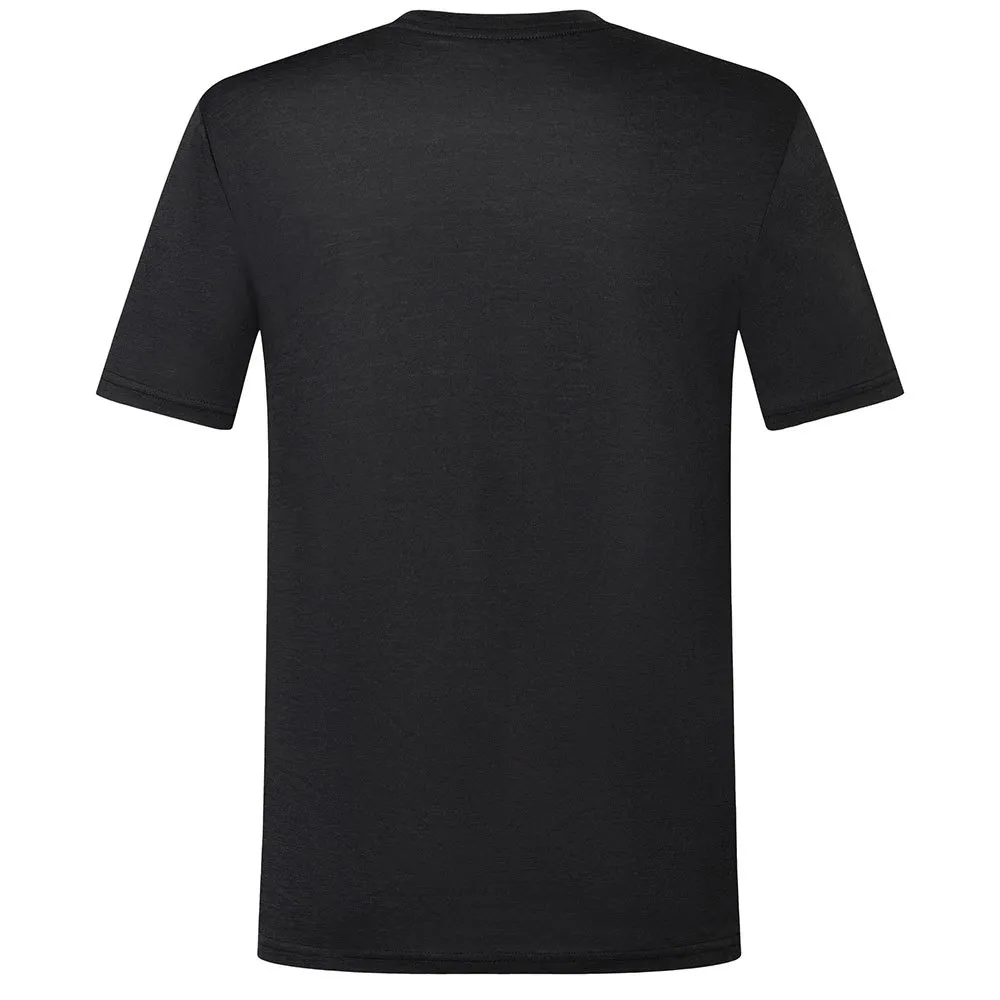 super.natural Little Flear Kortarmet T-skjorte, Jet black / vapor grey