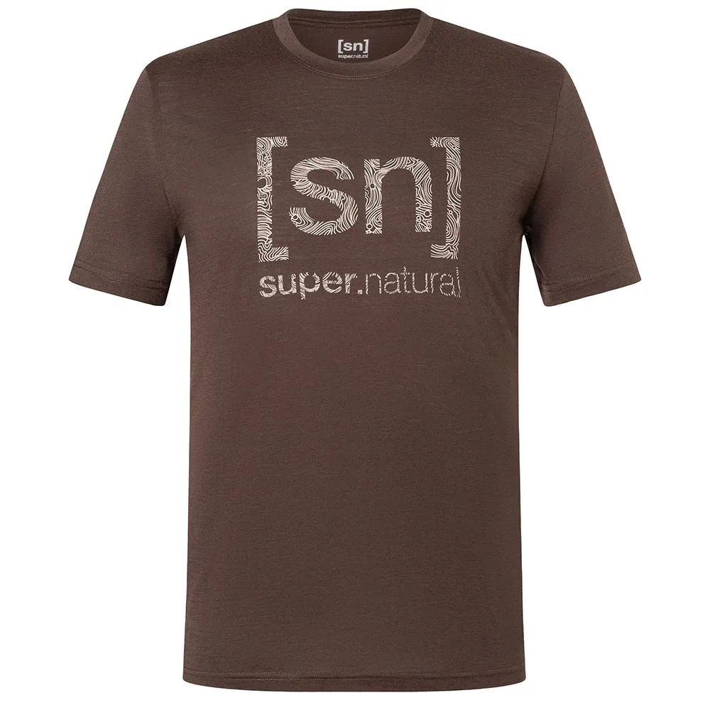 super.natural Logo Lines Kortarmet T-skjorte super.natural Logo Lines Kortarmet T-skjorte