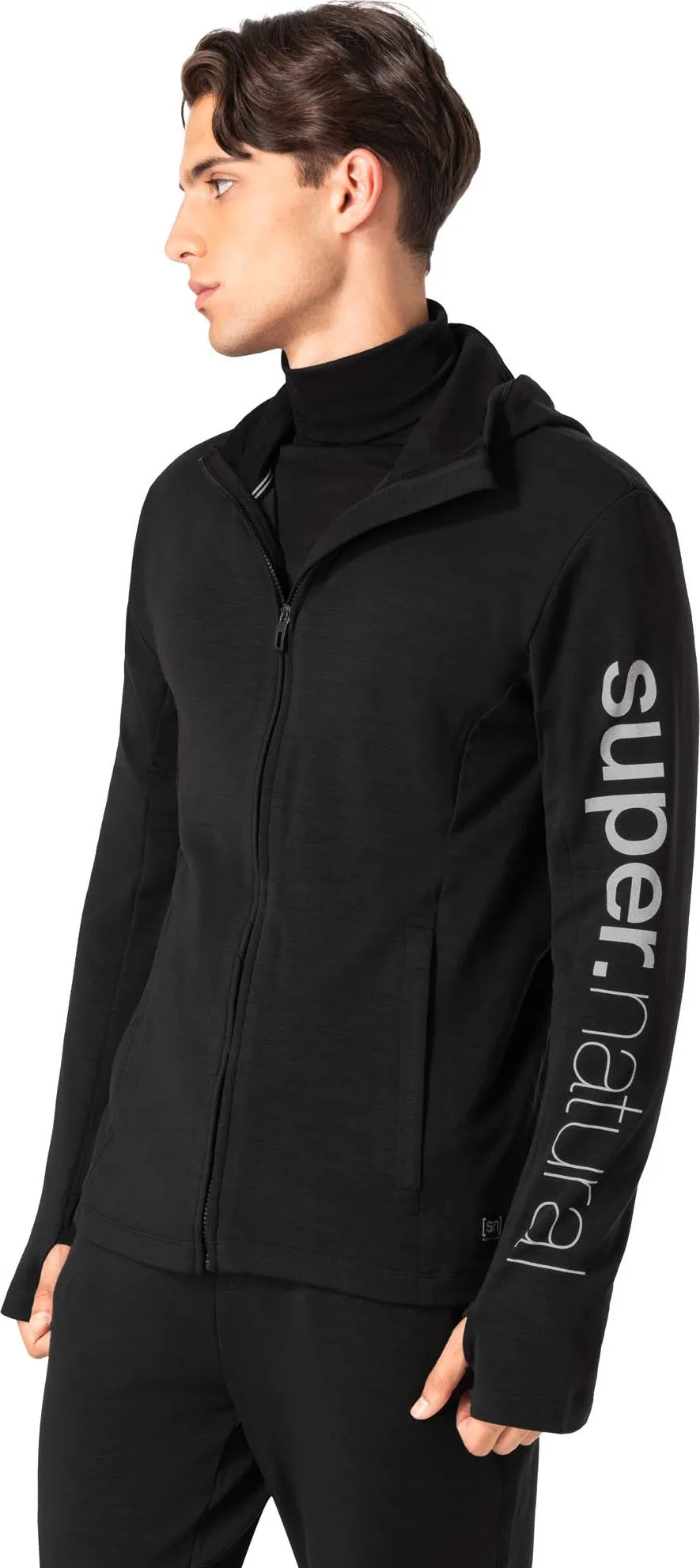 super.natural Men's Alpine Hooded Jacket super.natural Men's Alpine Hooded Jacket