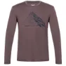 super.natural Mountain Rise Langarmet T-skjorte, Raisin / blueberry