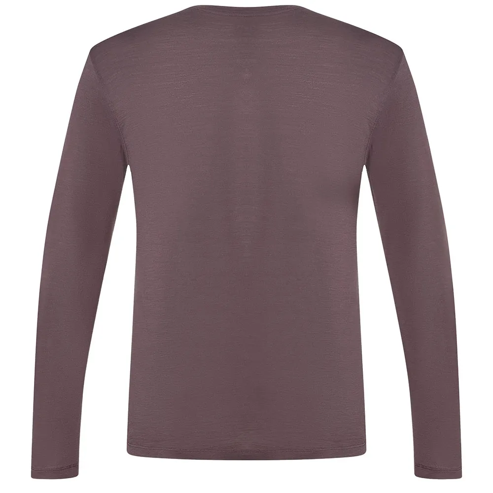 super.natural Mountain Rise Langarmet T-skjorte, Raisin / blueberry super.natural Mountain Rise Langarmet T-skjorte, Raisin / blueberry