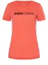 Living coral/jet black