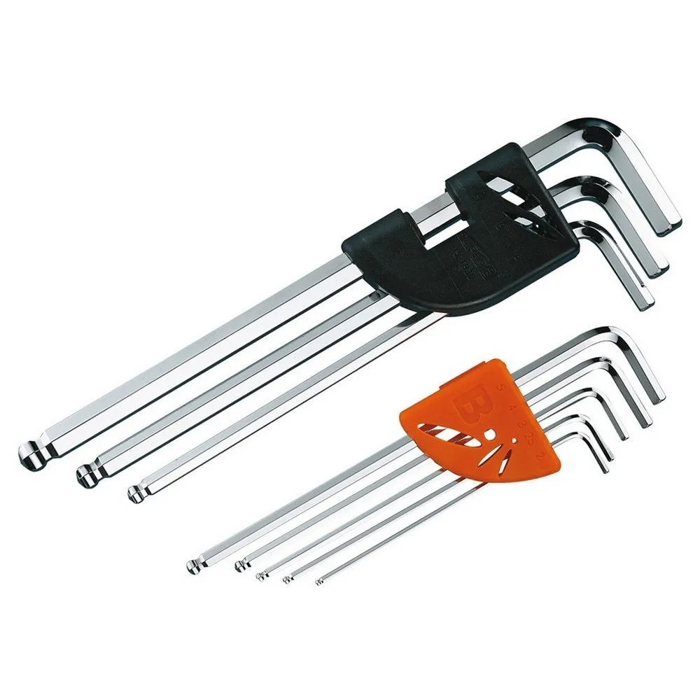 SuperB Hex-nøkkelsett, Silver, One Size SuperB Hex-nøkkelsett, Silver, One Size