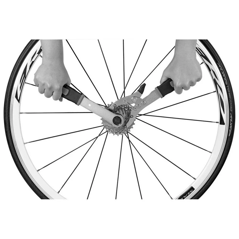 SuperB Kjedepisk 10-17t/5-11s, Silver / black, One Size SuperB Kjedepisk 10-17t/5-11s, Silver / black, One Size