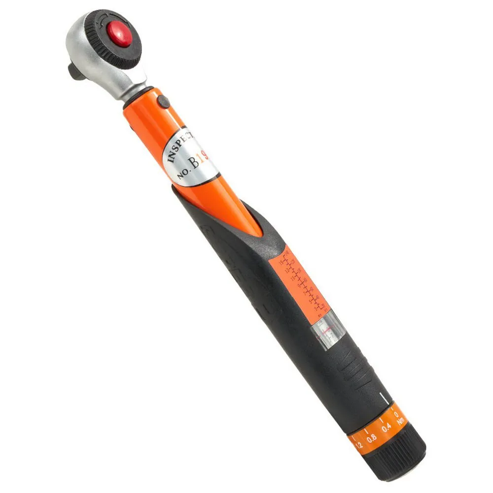 SuperB Momentnøkkel 1/4´´ 3-15nm, Black / orange, One Size SuperB Momentnøkkel 1/4´´ 3-15nm, Black / orange, One Size