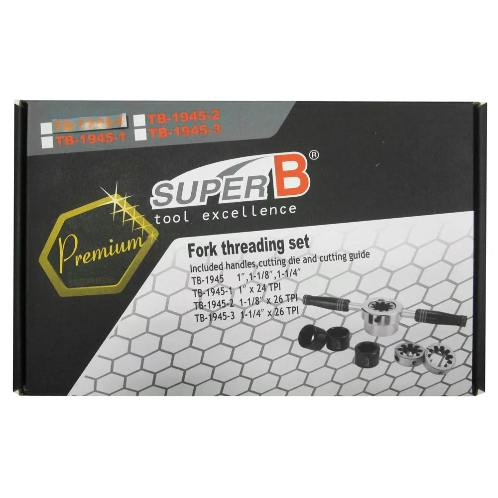 SuperB Tb-19454 Gaffelakselgjenging, Black / silver, One Size SuperB Tb-19454 Gaffelakselgjenging, Black / silver, One Size